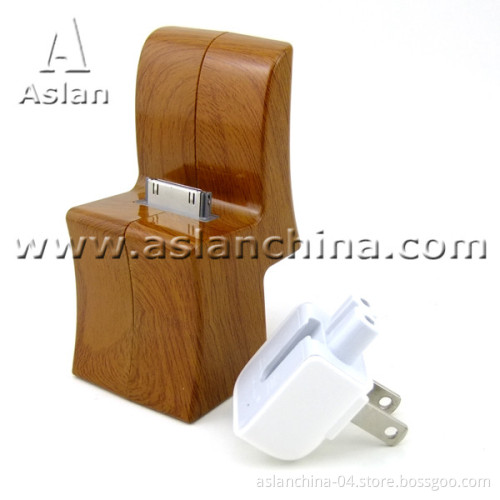 Unique 5V-1A Colorful USA Home Charger for iPhone4s (AB-010)